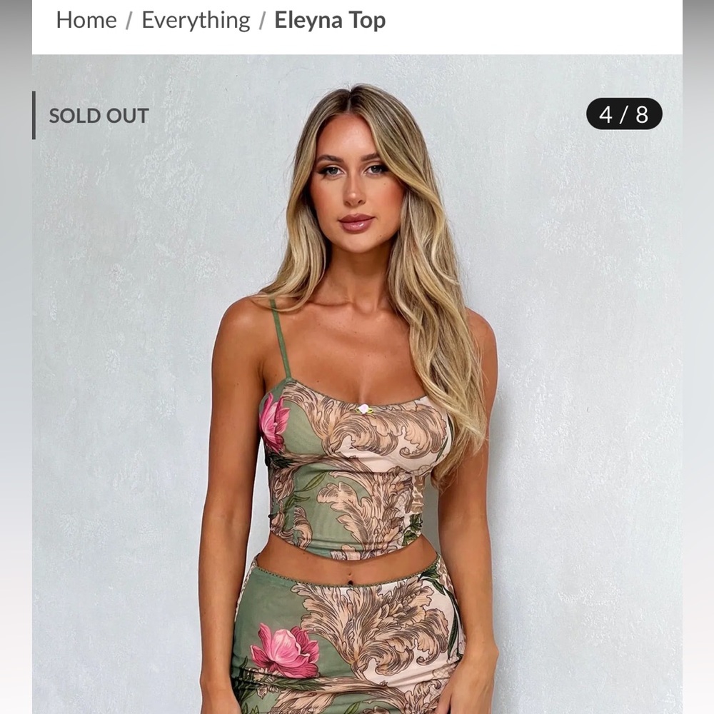 Tiger Mist Eleyna Top